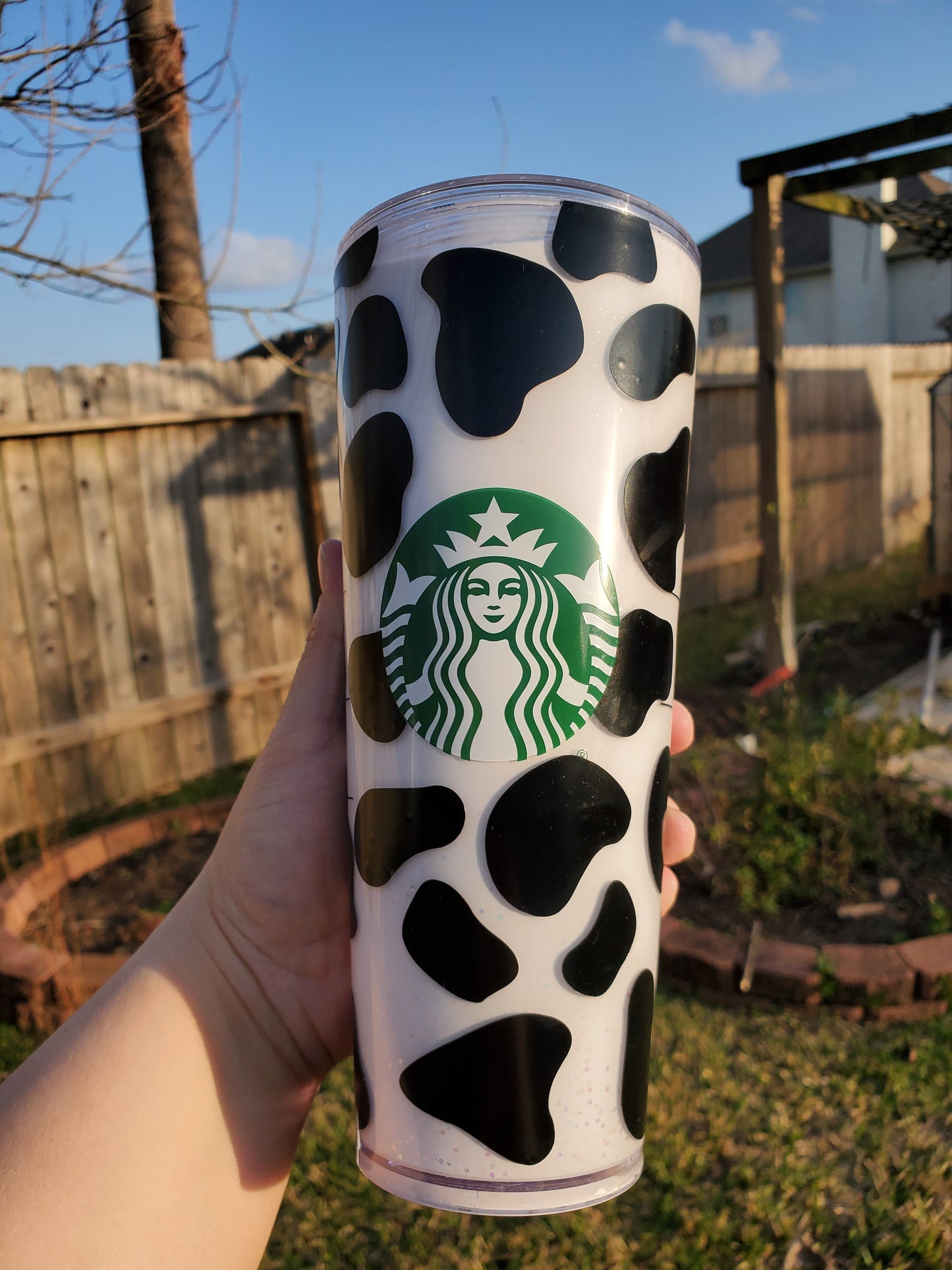 Cow Snow Globe