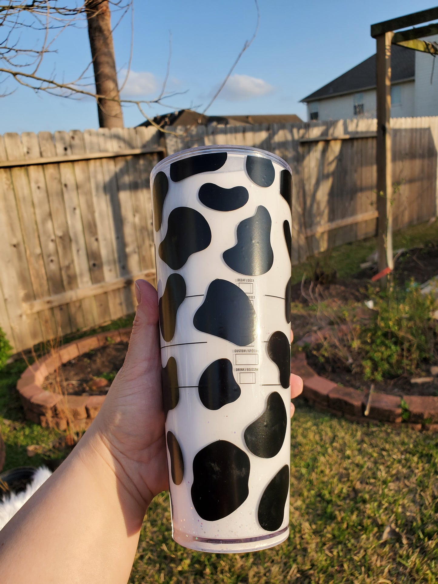 Cow Snow Globe