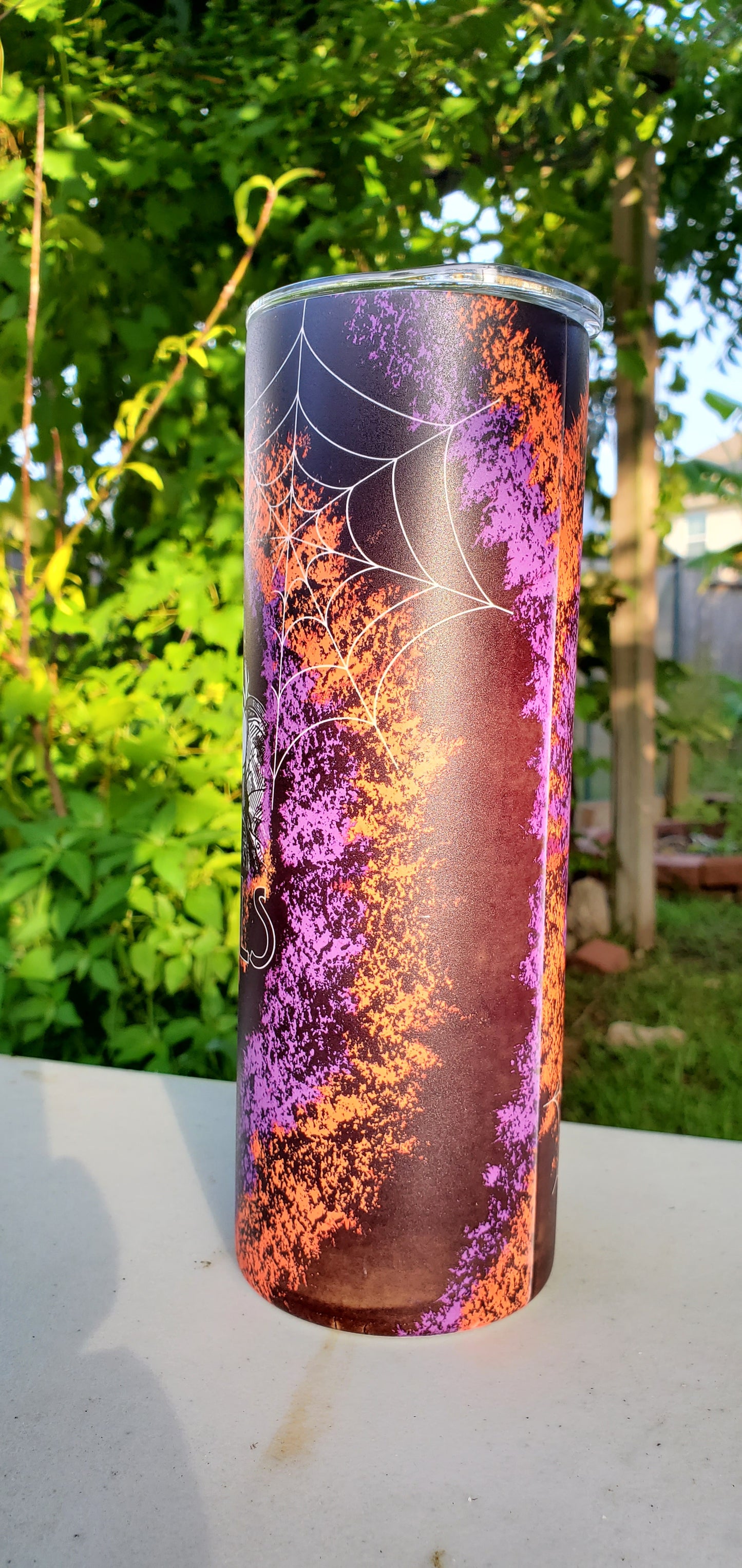 Witches glow in the dark tumbler