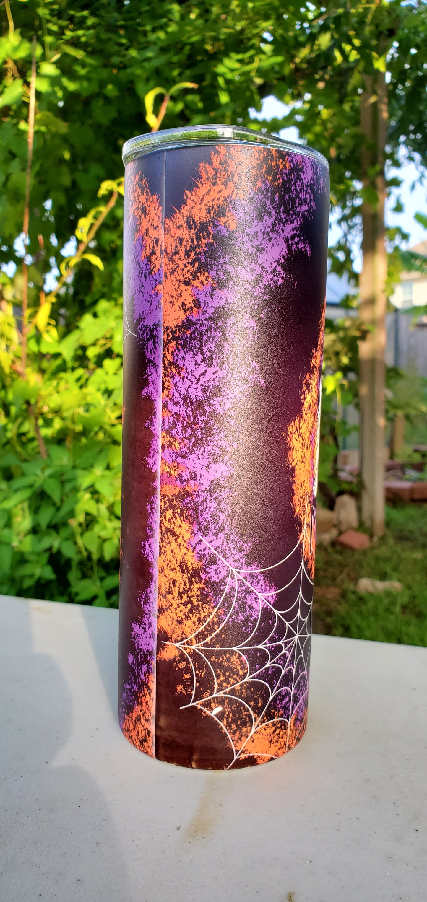 Witches glow in the dark tumbler