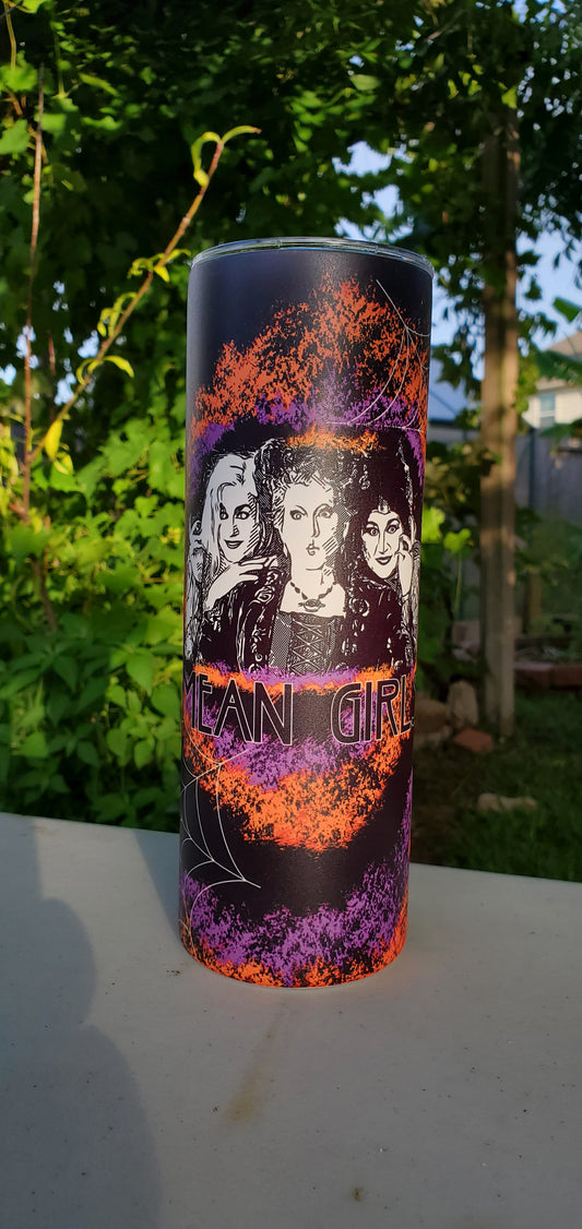 Witches glow in the dark tumbler
