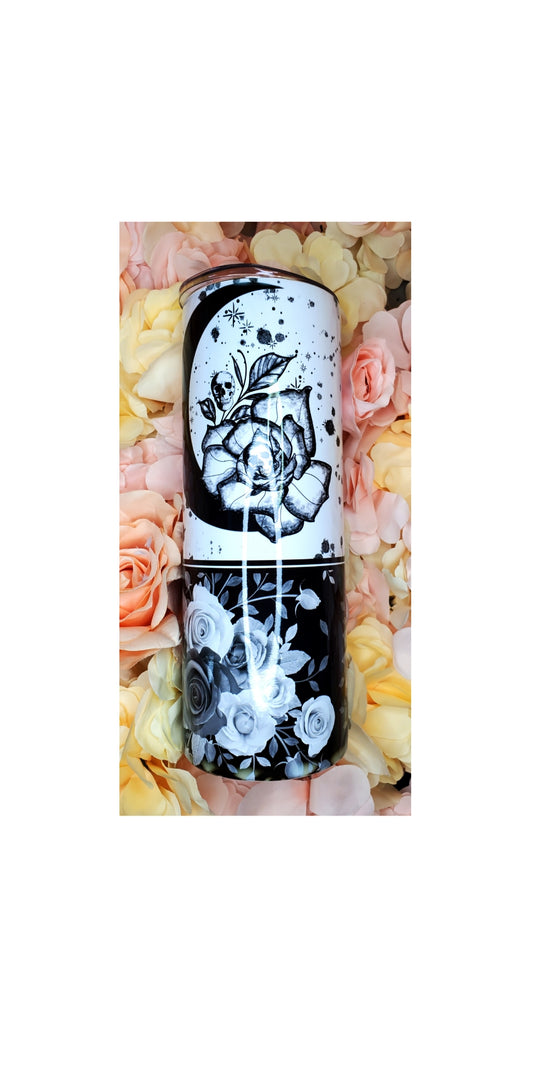 Moon & Skull Tumbler