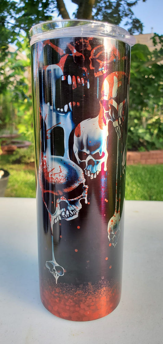 Red Skull Tumbler